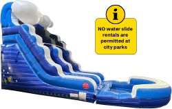 Blue Water Slide